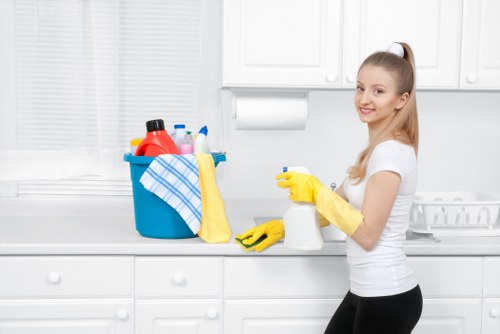 End of tenancy kitchen cleaning in South Kensington