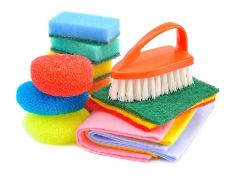 Local cleaner preparing an Airbnb guest-ready flat in South Kensington