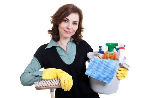 Professional carpet cleaning equipment in a South Kensington property